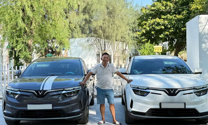 Chủ xe sở hữu mấy đời VF 8: “Tôi thích mọi tính năng trên xe”