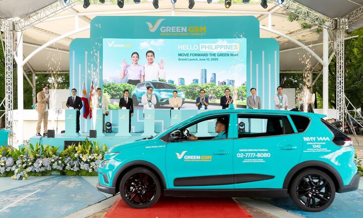 GSM chính thức ra mắt Green GSM - Thương hiệu taxi điện đầu tiên tại Philippines