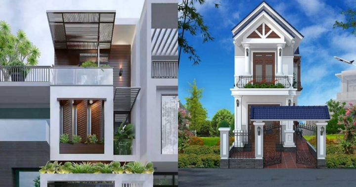 Những mẫu nhà 35m2 đẹp nhất