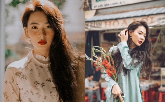 Cách làm kiểu tóc mặc áo dài 