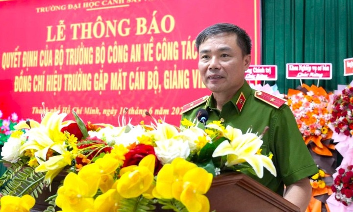 Chân dung tân Hiệu trưởng Trường Đại học Cảnh sát nhân dân