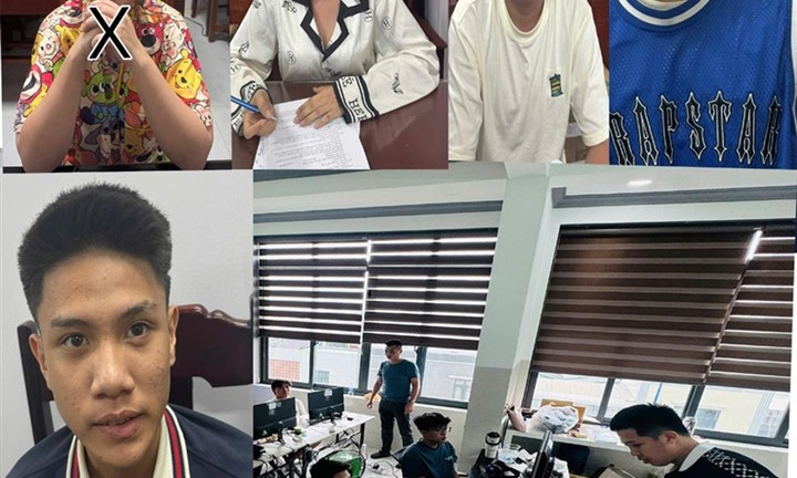 Phá nhóm lừa bốc thăm trúng thưởng qua mạng: