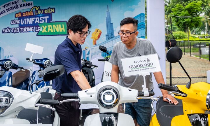 Hiện đại, thông minh và không thải khói, VinFast Evo Neo trở thành xu hướng mới trên thị trường xe Việt