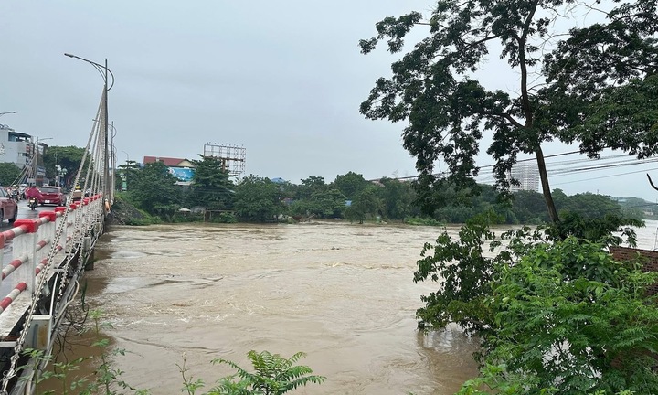 Thái Nguyên: Dự báo lũ trên sông Cầu tiếp tục lên và đạt đỉnh