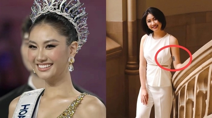 Khán giả phản ứng thế nào về hình xăm gây tranh cãi của tân Hoa hậu Hoàn vũ Phương Linh?