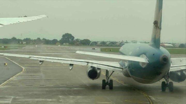 Xác định nguyên nhân ban đầu vụ hai máy bay va chạm ở sân bay Nội Bài