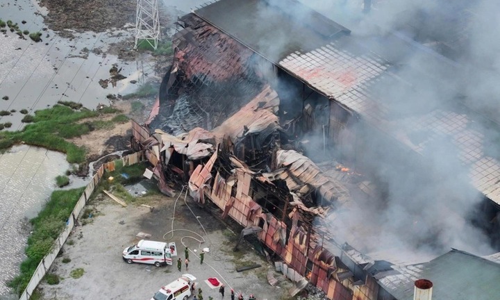 Hưng Yên: Cháy lớn tại xưởng tái chế kim loại, 4 người tử vong