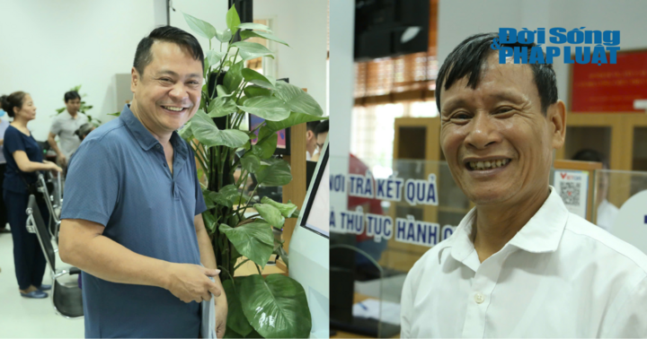 Ngày đầu vận hành chính quyền địa phương 2 cấp: Nụ cười, niềm vui của người dân tại UBND Phường Đông Ngạc, Hà Nội