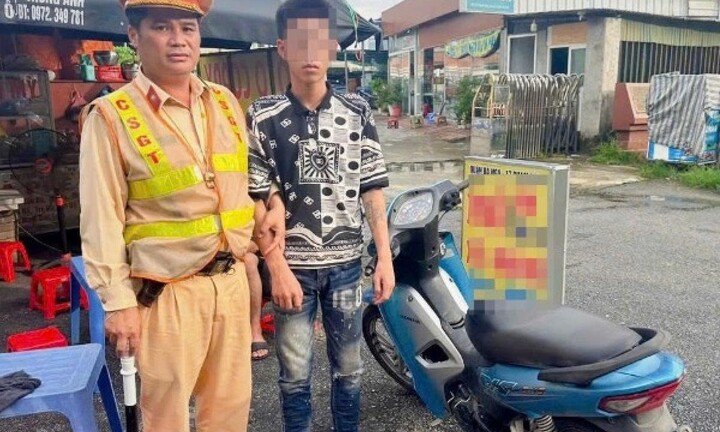 Mang xe trộm từ Nghệ An ra Hà Nội tiêu thụ, nam thanh niên bị phát hiện