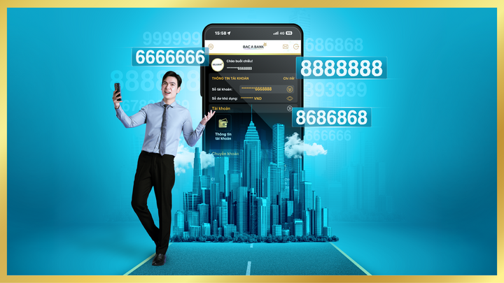 Tài khoản số đẹp BAC A BANK – đa dạng lựa chọn, khởi phát thành công