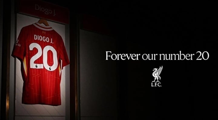 Vì sao Liverpool lại treo vĩnh viễn áo số 20 của Diogo Jota?
