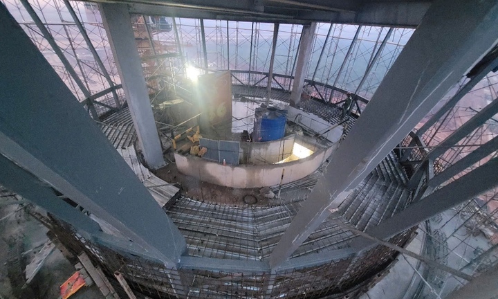 Tòa tháp không lưu lớn nhất Việt Nam đang thi công thế nào?