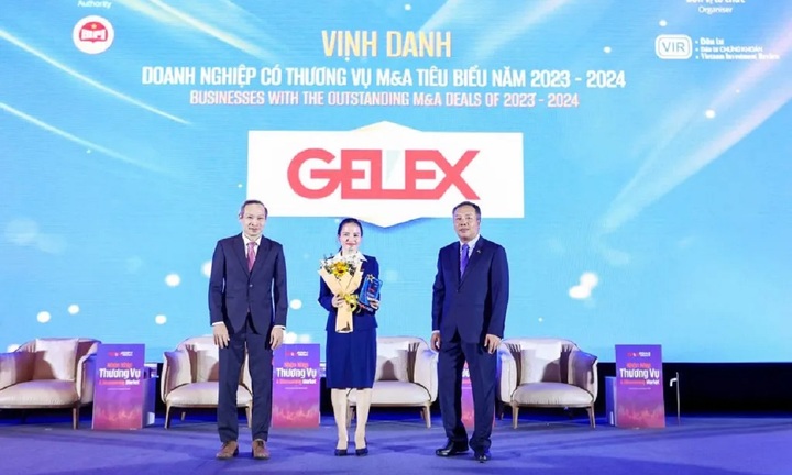 GELEX là một trong 15 doanh nghiệp có thương vụ M&A tiêu biểu 2024