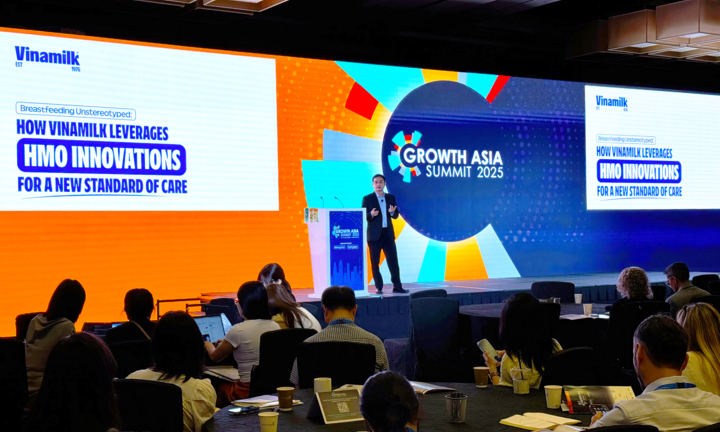 Vinamilk là đại diện đầu tiên của Việt Nam được mời trình bày về đột phá dinh dưỡng tại Diễn đàn Phát triển Châu Á 2025 