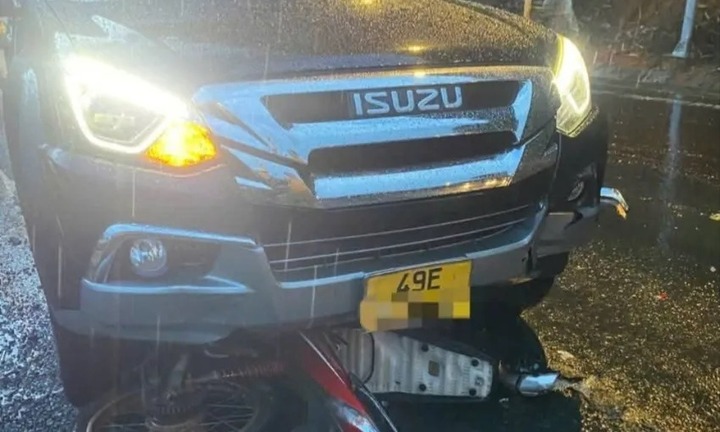 Hiện trường vụ tai nạn trên đèo Tà Nung, hai người thương vong