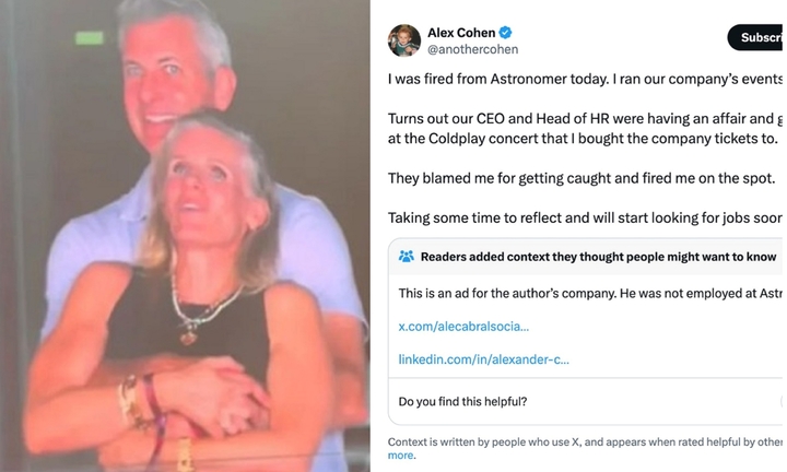 Vụ CEO Andy Byron ngoại tình với giám đốc nhân sự: Thực hư thông tin một nhân viên bị sa thải