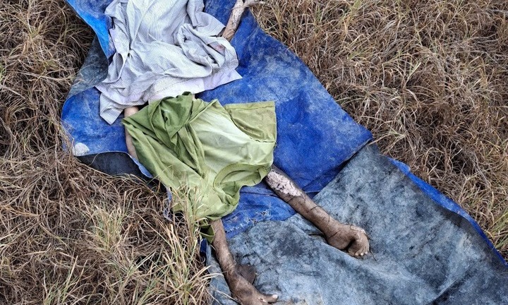 Vật giống thi thể cô gái gần sân bay Nha Trang cũ chỉ là...búp bê