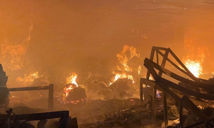 Cháy cơ sở kinh doanh ở Thái Nguyên, giám đốc tử vong thương tâm