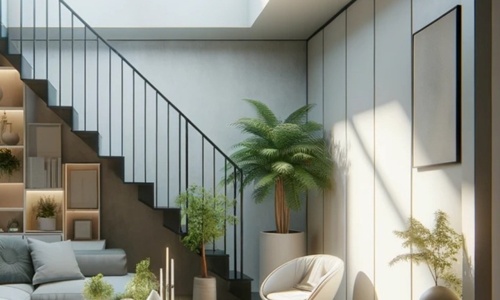 Mẫu thiết kế nhà ống có giếng trời