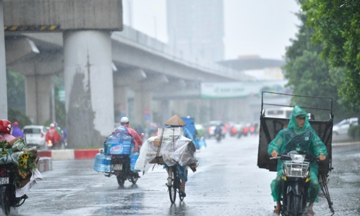 Tin tức dự báo thời tiết hôm nay (24/7): Bắc Bộ tiếp tục mưa dông
