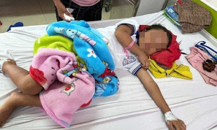 Theo bố mẹ đi làm rẫy, cháu bé 7 tuổi bị ong đốt hơn 200 vết