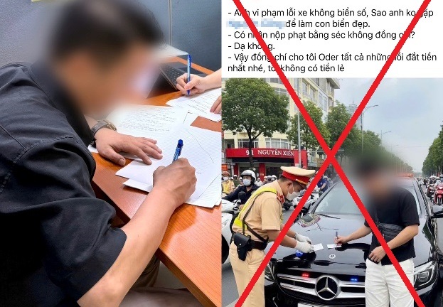 Xử phạt nam thanh niên sử dụng AI đăng tải thông tin sai sự thật về lực lượng CSGT