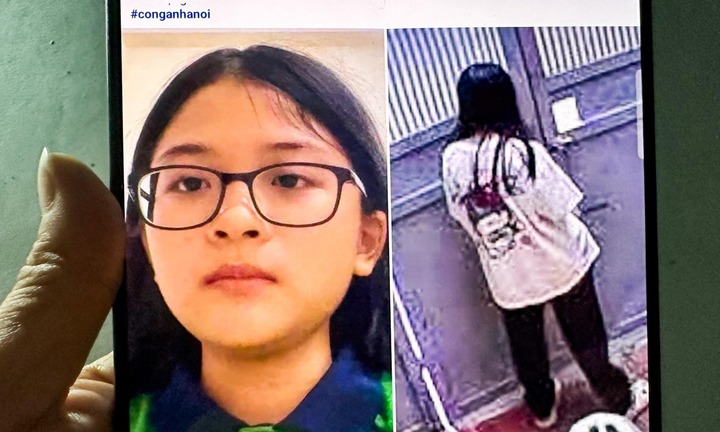 Bé gái ở Hà Nội bỏ nhà đi chưa rõ tung tích, gia đình như 