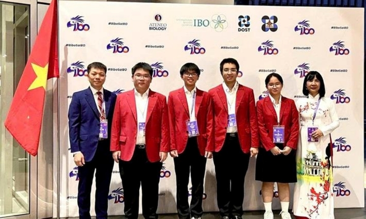 Việt Nam giành 4 huy chương tại Olympic Sinh học Quốc tế 2025