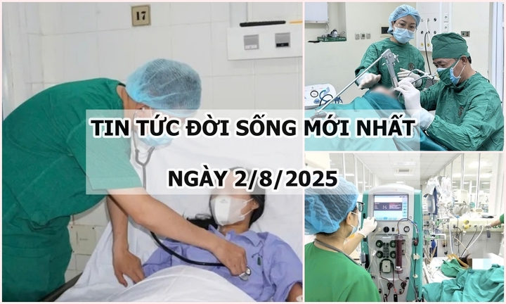 Tin tức đời sống 2/8: Mẹ hiến thận cứu con gái bị suy thận giai đoạn cuối