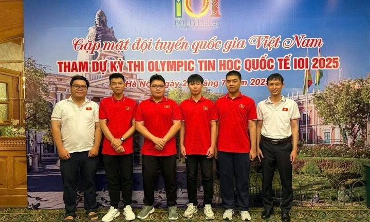 Nam sinh duy nhất giành huy chương tại Olympic quốc tế Tin học năm 2025 là ai?