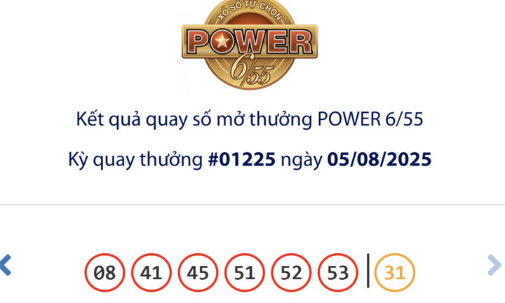 Độc đắc Vietlott lại “nổ”, thêm khách hàng trúng giải hơn 3,3 tỷ đồng