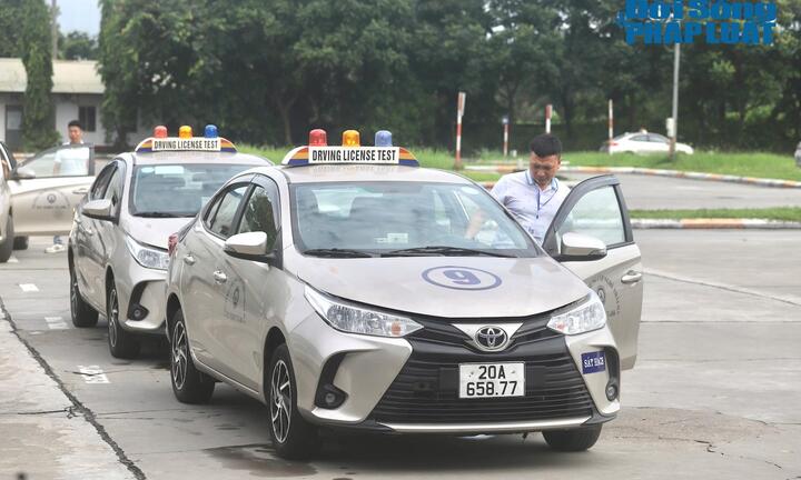 Thái Nguyên: Khoảng 57% thí sinh đỗ sát hạch cấp giấy phép lái xe