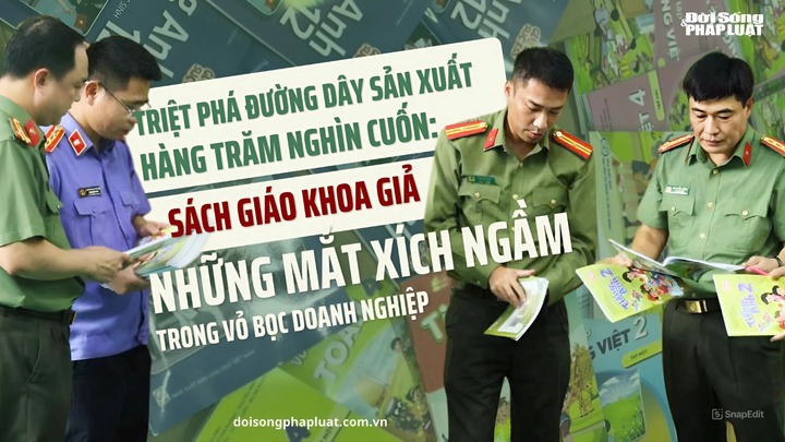 Phá đường dây sản xuất hàng trăm nghìn cuốn sách giáo khoa giả: Những mắt xích ngầm trong vỏ bọc doanh nghiệp