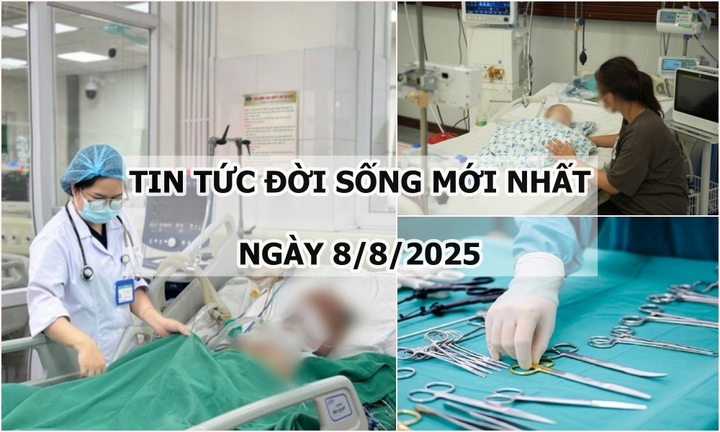 Tin tức đời sống 8/8: Cứu người phụ nữ bị vỡ u quái buồng trứng nguy kịch