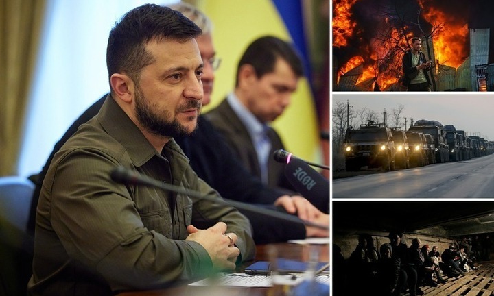Tổng thống Zelensky công bố thông tin 