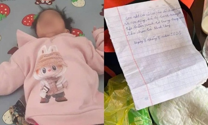 Bé gái bị bỏ rơi ở Lâm Đồng: Bức tâm thư tiết lộ nguyên nhân đau lòng