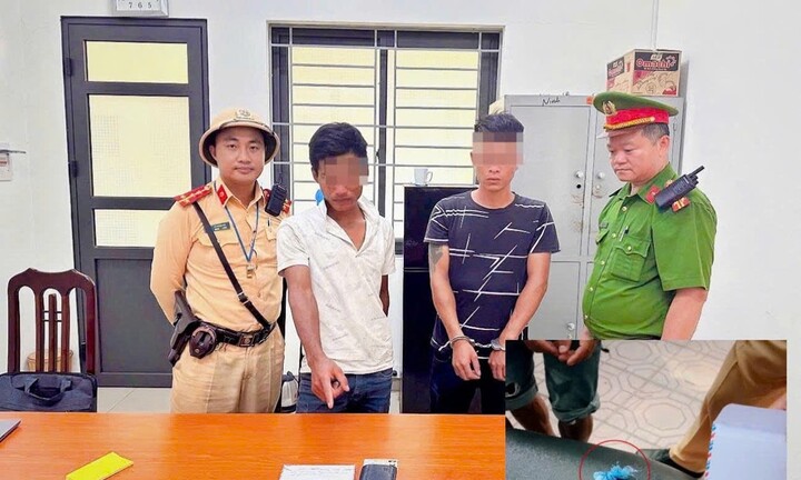 Hà Nội: Phát hiện thanh niên tàng trữ ma túy trên Quốc lộ 1A