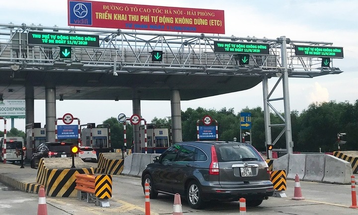 Ôtô không được qua trạm thu phí nếu chưa có tài khoản giao thông từ ngày 1/10