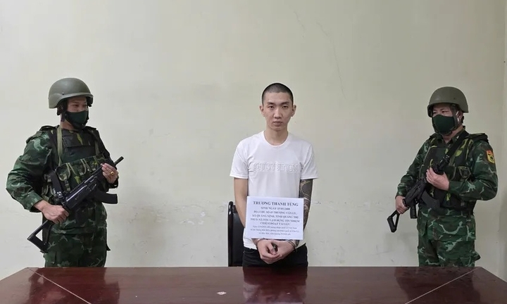 Đối tượng truy nã Trương Thanh Tùng bị bắt