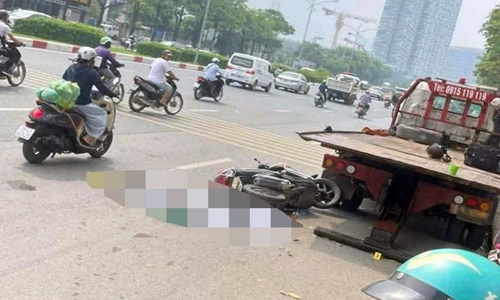 Danh tính nam thanh niên tử vong sau cú tông vào ô tô cứu hộ đỗ bên đường