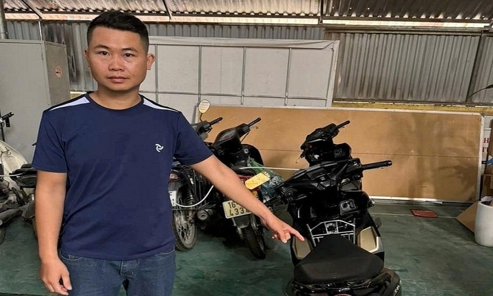Tạm giữ hình sự đối tượng trộm xe máy ở Hải Phòng