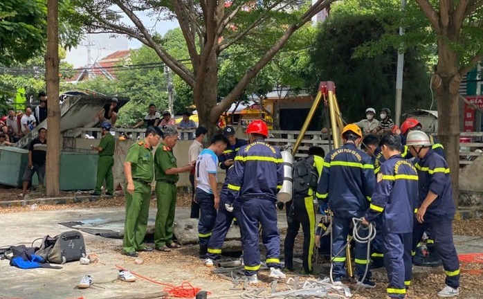 Thi công hầm cống trong khuôn viên nhà thiếu nhi, 1 công nhân rơi xuống, tử vong thương tâm ở Đắk Lắk
