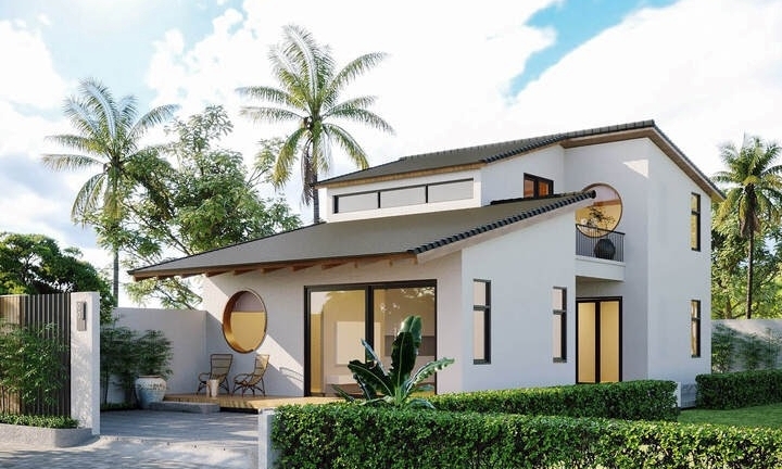 Mẫu nhà cấp 4 nông thôn 250 triệu đẹp hiện đại