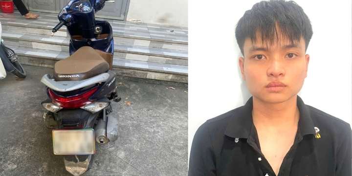 Nam thanh niên dùng dao khống chế người đi đường, giật lắc và dây chuyền vàng