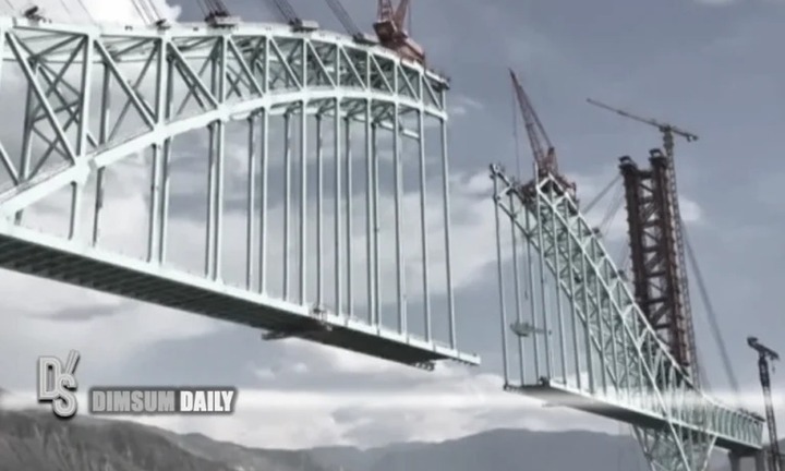 Đứt dây cáp cầu đang xây dựng tại Trung Quốc, nhiều người mất tích và thiệt mạng