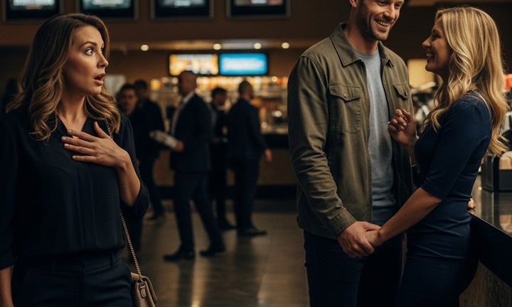 Đi xem phim với đồng nghiệp vô tình gặp chồng, điều khiến tôi sốc là danh tính người đi cùng anh