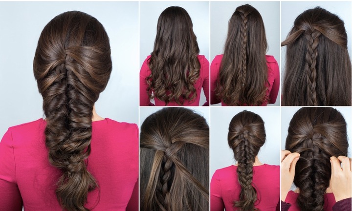 Cách tết tóc xương cá