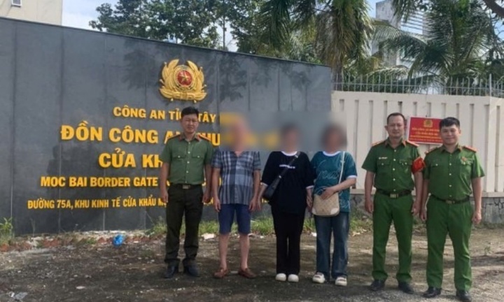 Giải cứu thành công cô gái trẻ bị lừa 