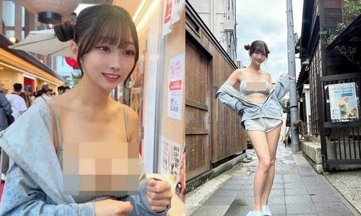 Nữ ca sĩ hứng chỉ trích vì mặc nội y gây phản cảm tại địa điểm du lịch nổi tiếng