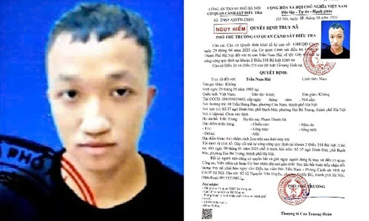 Công an truy nã Trần Nam Hải